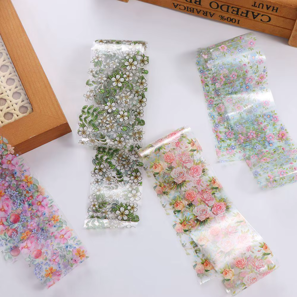 Autocollants holographiques pour nail art DIY