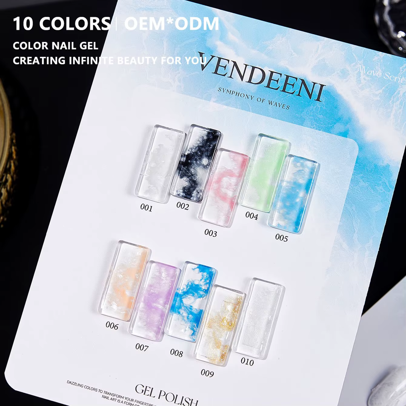 MN 10ML 2026 Nouveau Vernis à Ongles Blanc