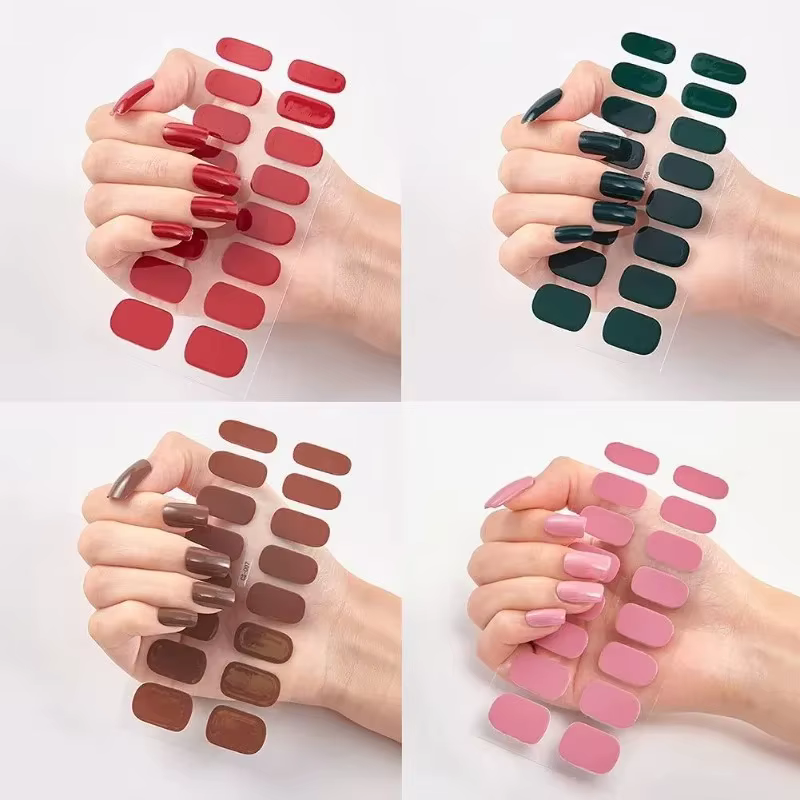 Autocollants pour ongles pour femmes et filles