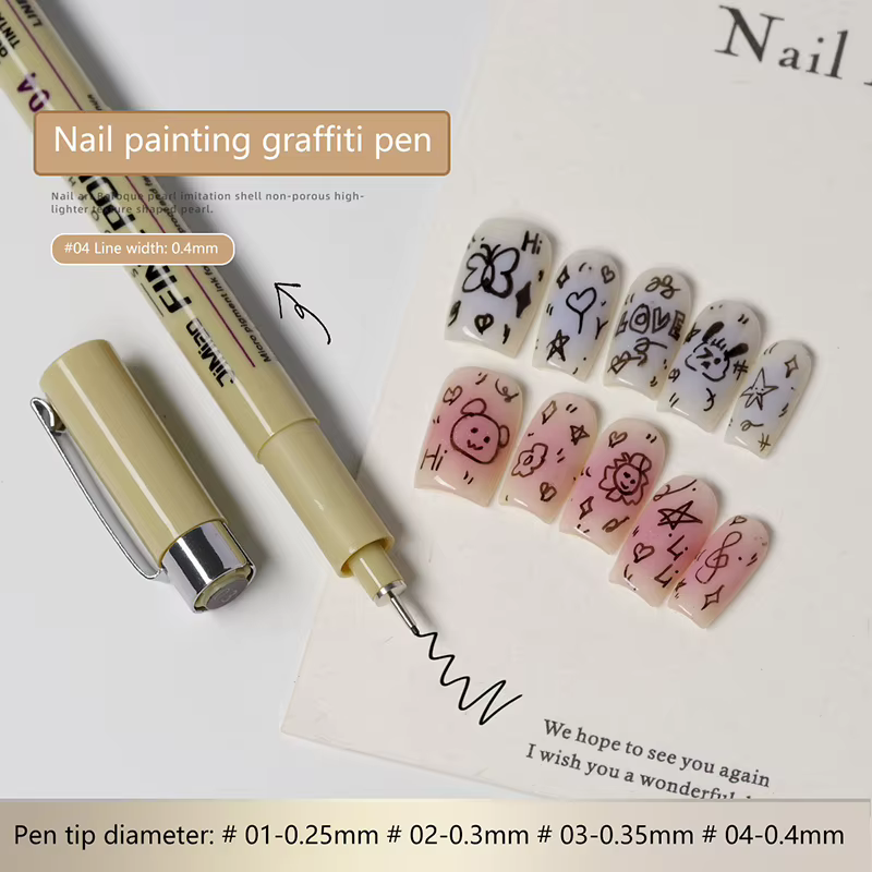 Stylo de ligne de Graffiti pour Nail Art