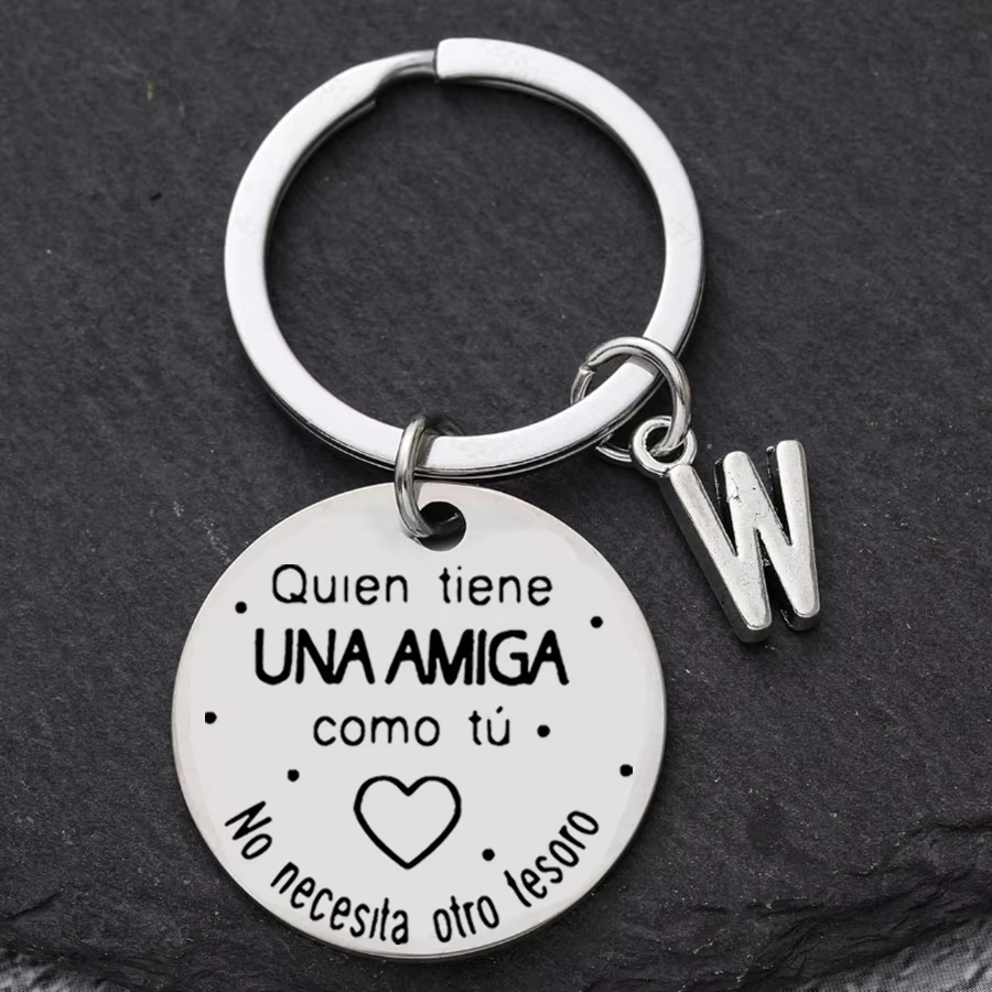 Best Friends Keychain for Friends, Friendship Gifts