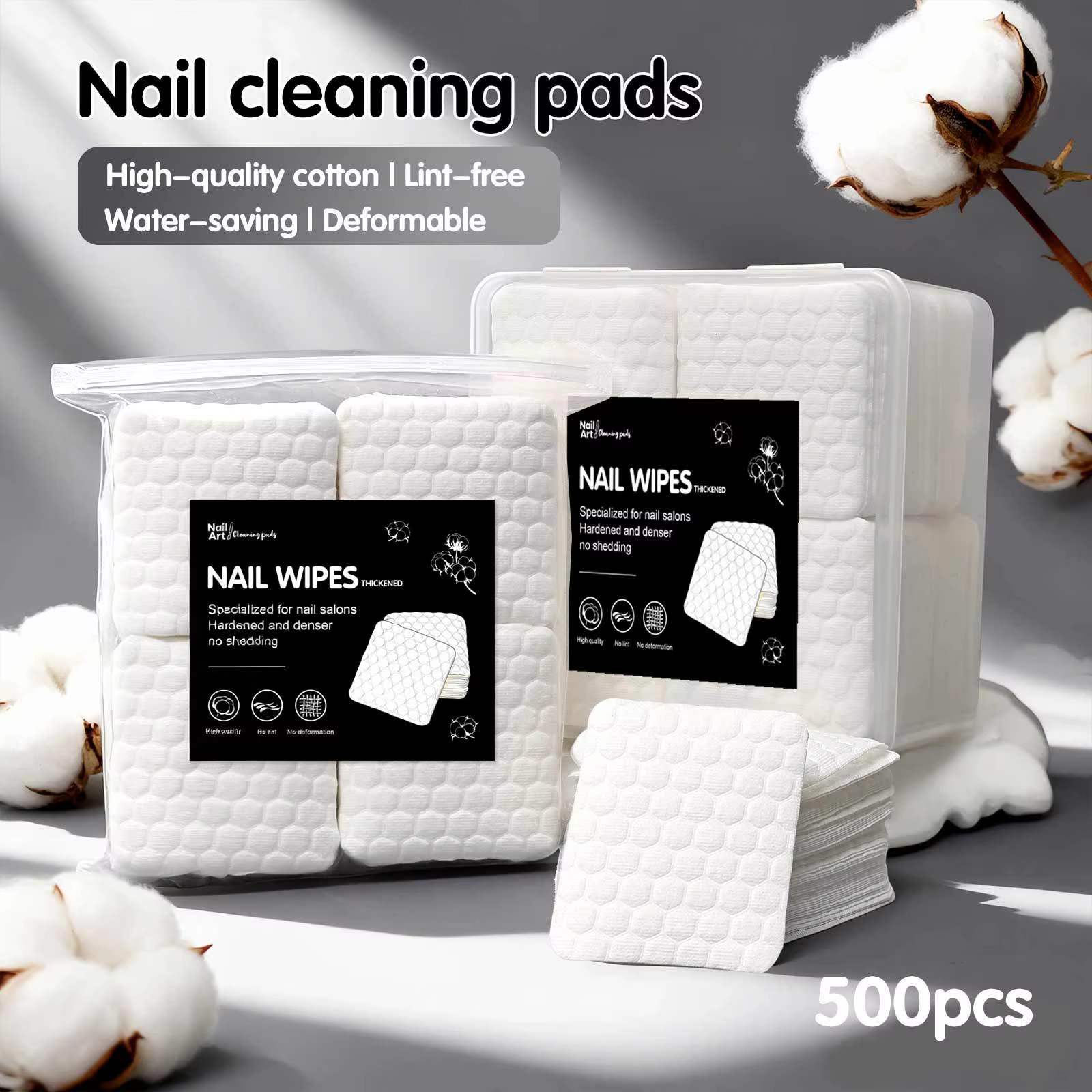 200/500 pièces/paquet/boîte solide Durable outils pour ongles manucure Gel vernis