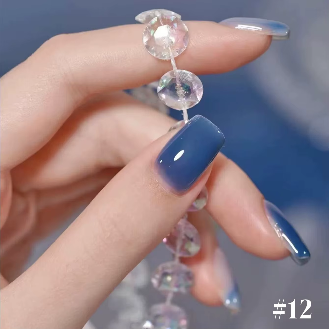 MIANEL 1-12 pièces 12ML printemps Santorin série Gel vernis à ongles 2025 nouveau populaire en ligne glace bleu