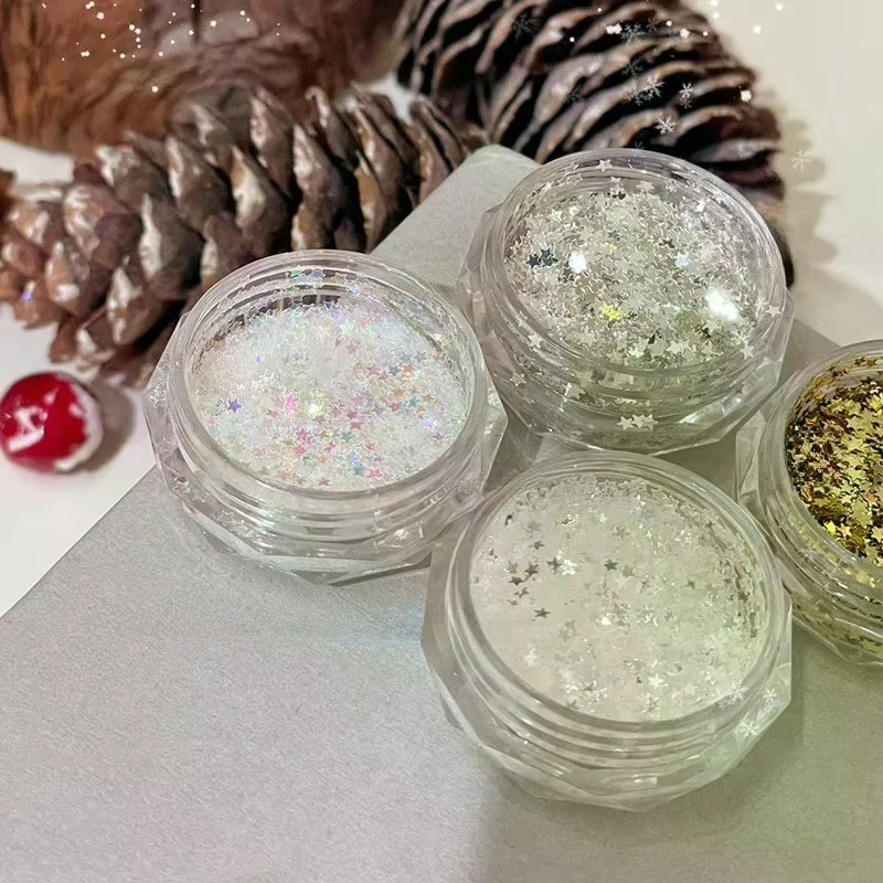 Mini étoile scintillante pour ongles