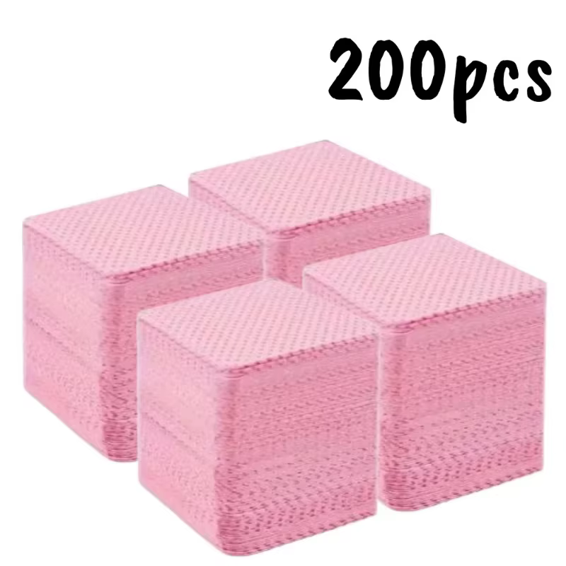 20/600 lingettes démaquillantes sans peluches pour ongles