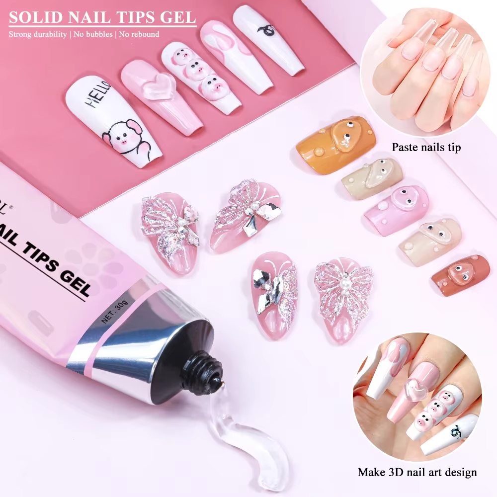 Gel UV pour ongles de bain
