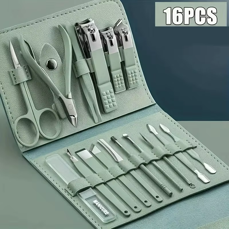 Ensemble de manucure professionnel 16 pièces