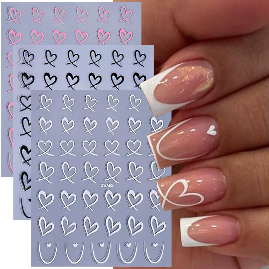 Autocollants 3D du Jour de Léon pour Nail Art