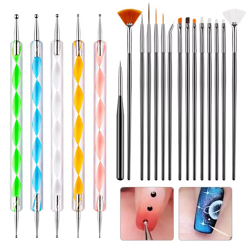 Pinceaux pour Nail Art