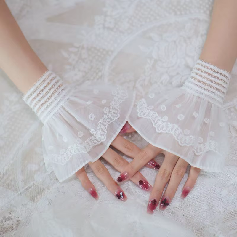Manucure Photo dentelle