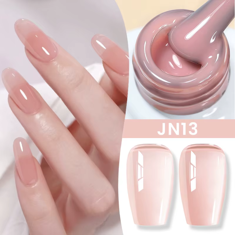 BORN PRETTY 83 couleurs 10ml gelée nue Gel vernis à ongles automne ambre Semi Transparent manucure tremper UV LED