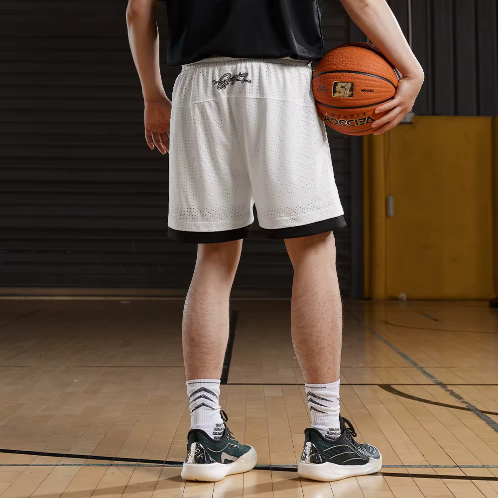 Veidoorn Short de basket-ball pour homme, coupe ample, maille respirante, séchage rapide, short de course, entraînement d'été, vêtements de sport
