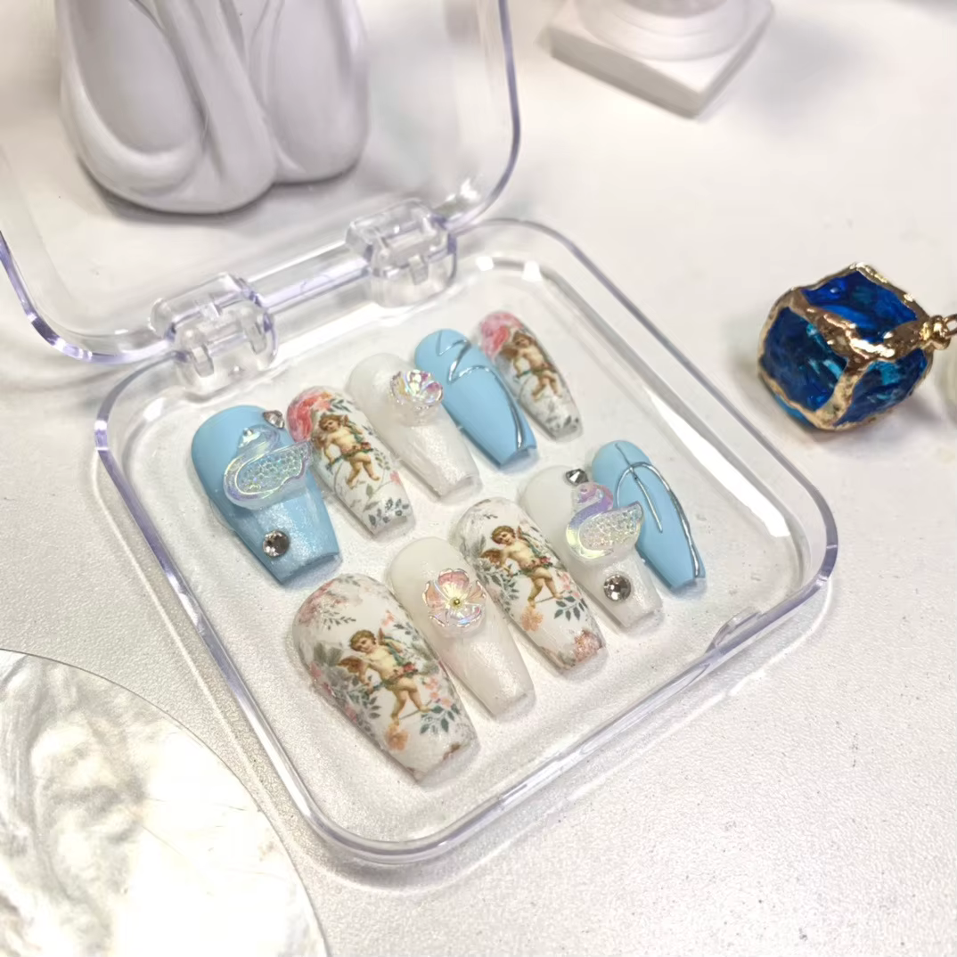 Faux Ongles Artificiels à Couverture Complète pour Bol