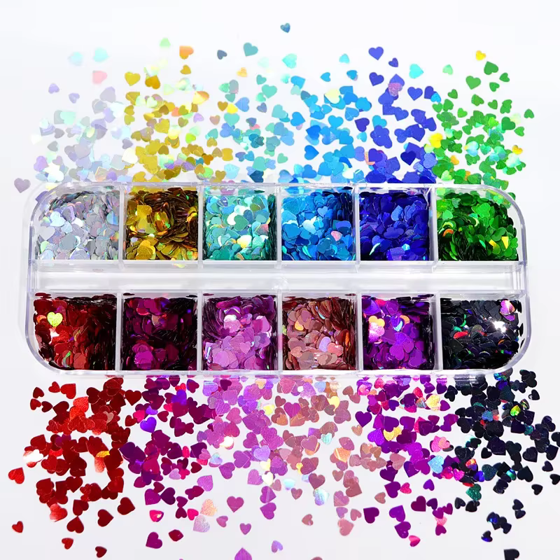Paillettes Laser pour ongles