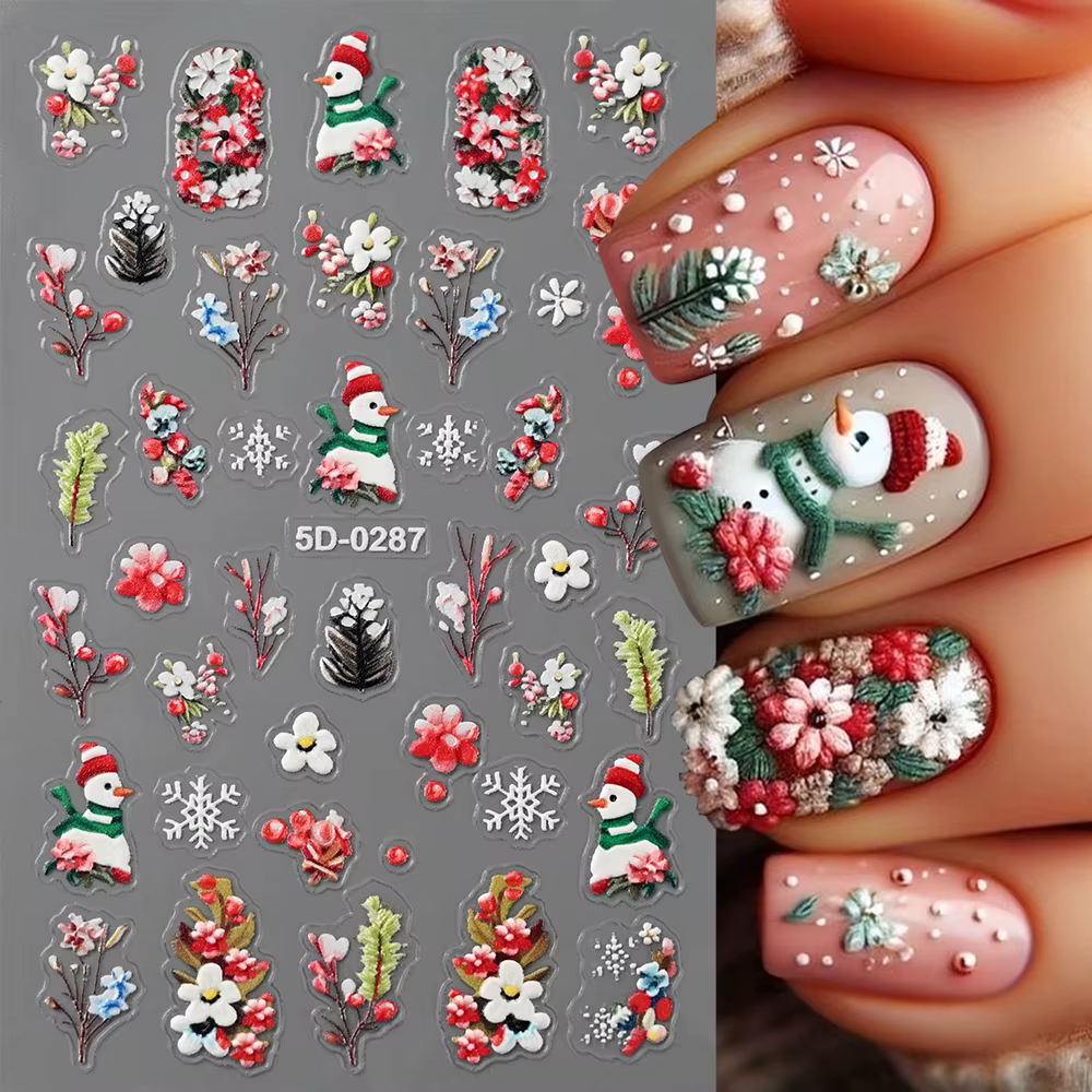 Autocollants 5D pour ongles