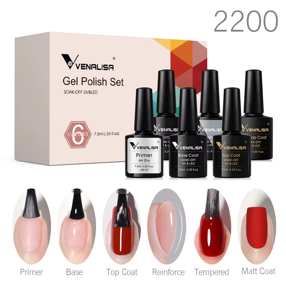 Venalisa-Verhéritage à Ongles Gel Neon Summer
