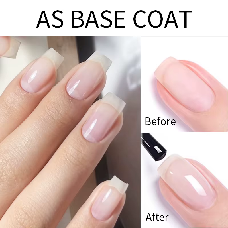 AWStorG Gel de Base de Construction 15ml Gel pour ongles constructeur dans une bouteille Semi Permanent