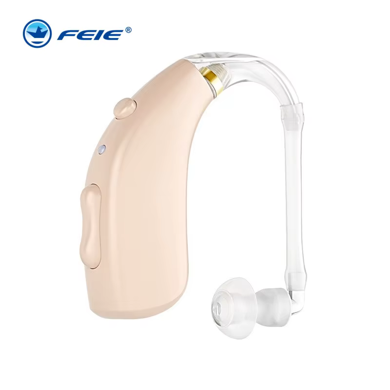 Aides auditives rechargeables BTE pour personnes âgées, appareil auditif sans fil, amplificateur sonore, aides auditives à cathéter