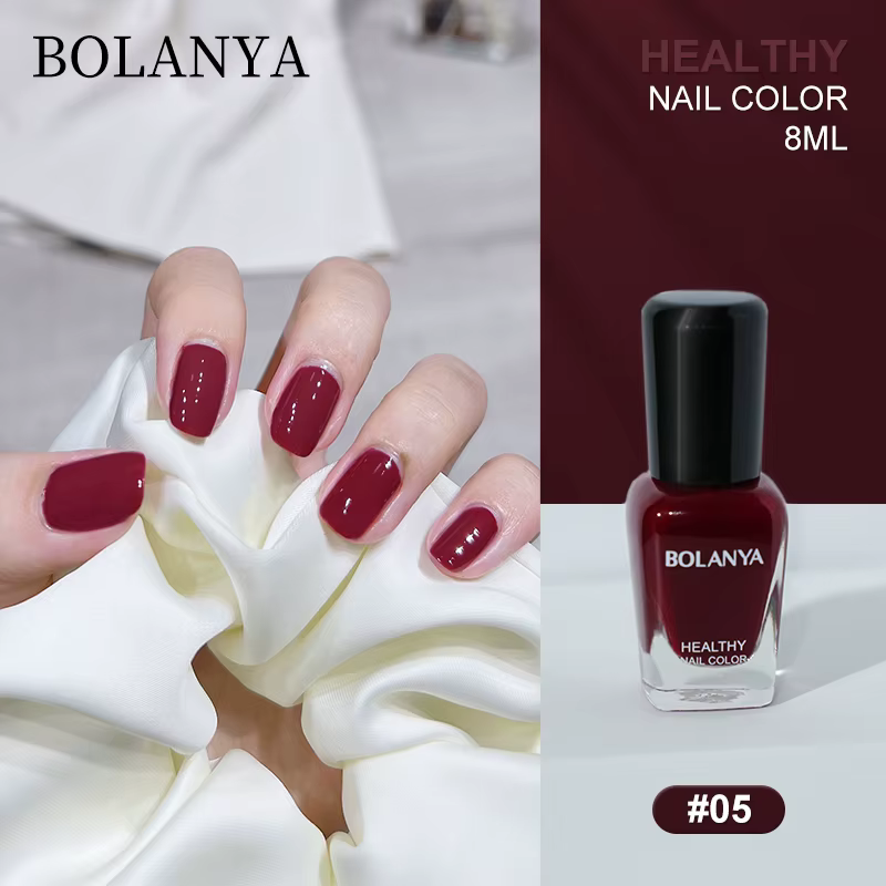 Vernis à ongles Halal respirant, émail végétalien sans cruauté