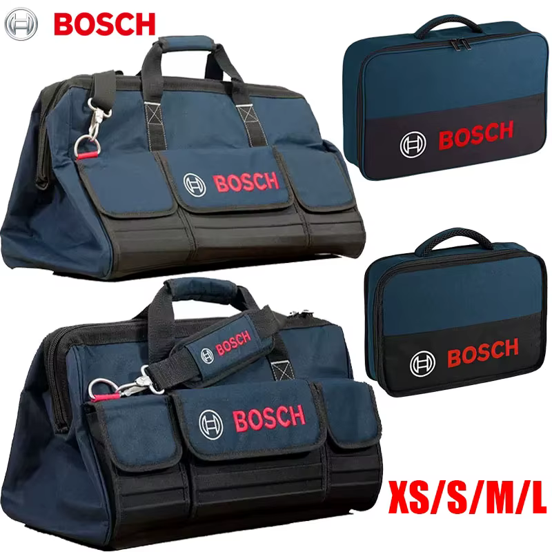 Bosch sacs en toile portables multifonctionnels entretien épaissi trousse à outils sacs de rangement d'outils portables étanches