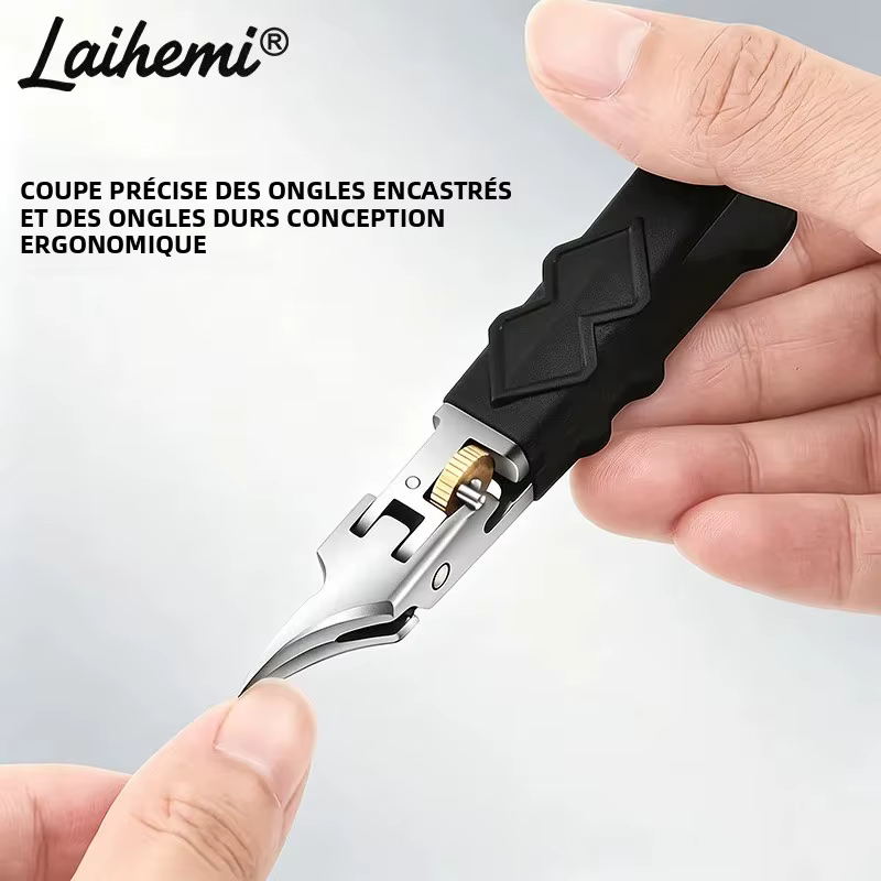 Coupe-ongles ergonomiques pour couper les ongles épais incarnés