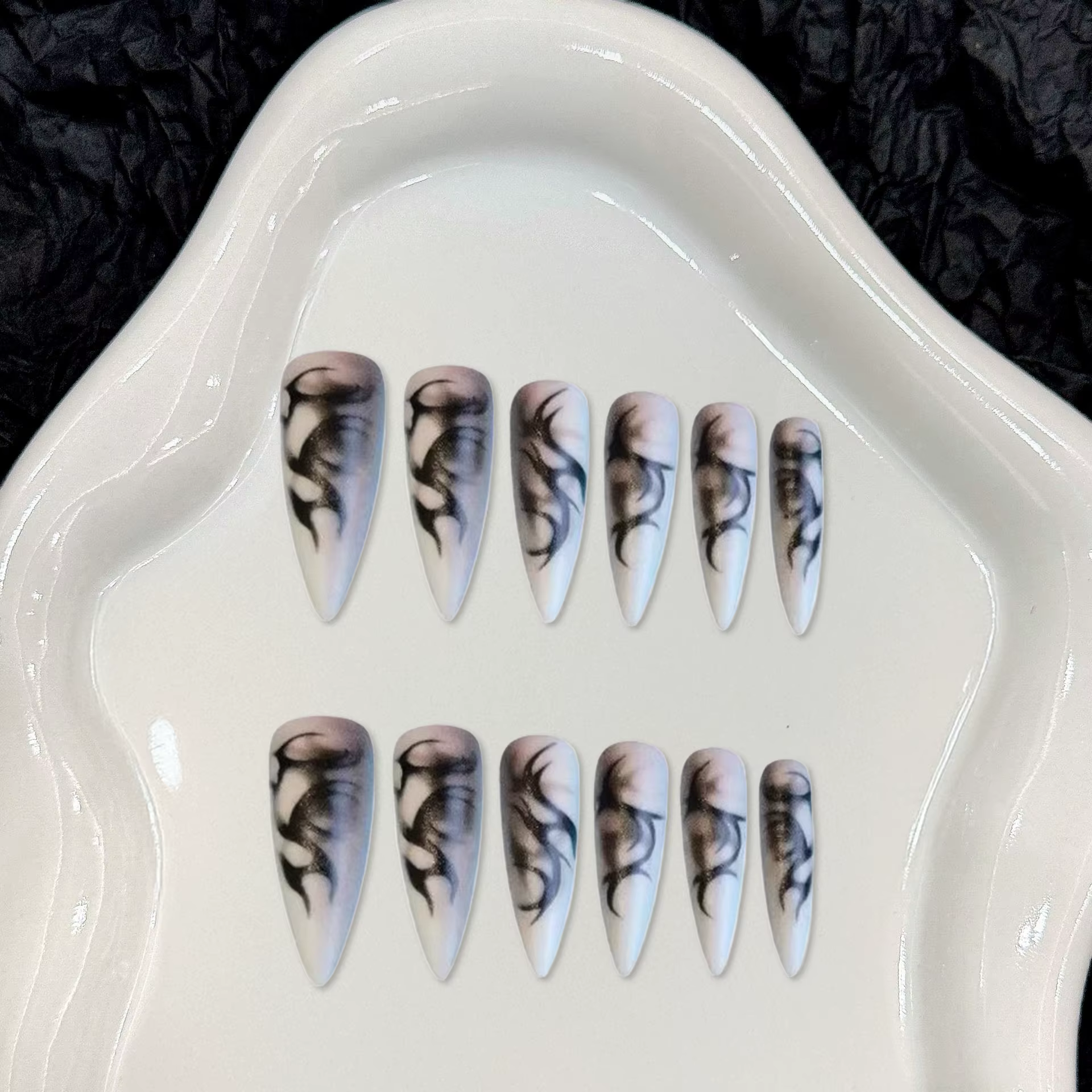 Faux ongles style Y2K, 24 pièces