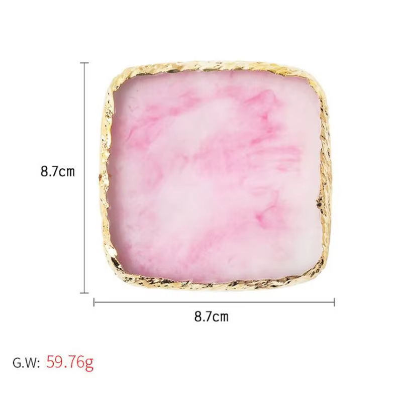 Palette de mélange de couleurs pour nail art en résine