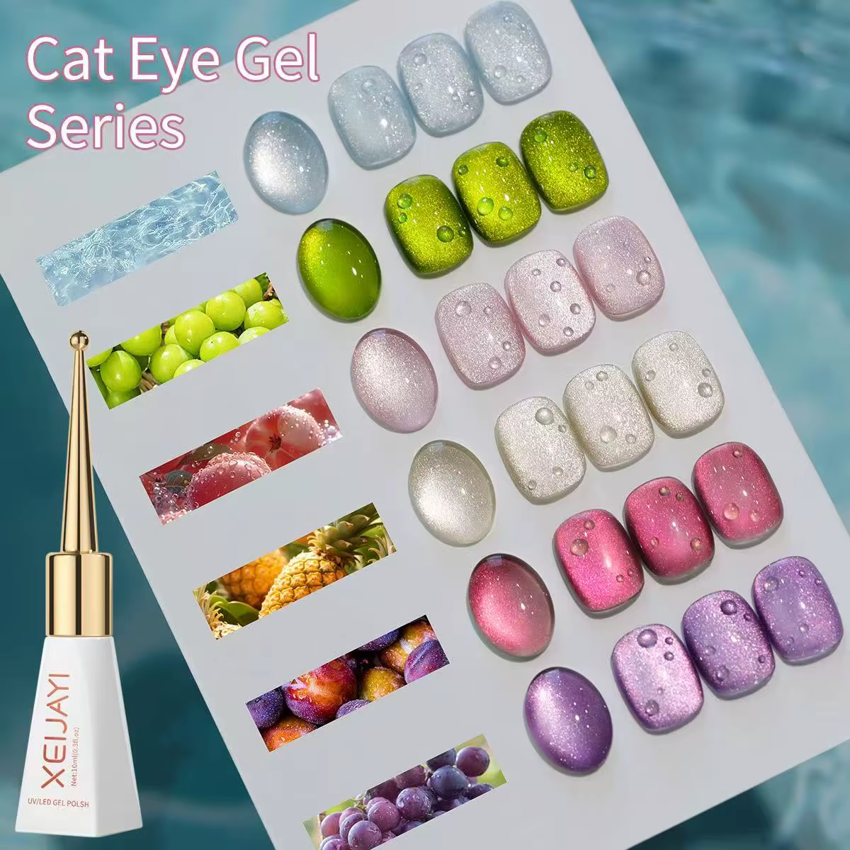 XEIJAYI10ml Moments romantiques vernis à ongles oeil de chat