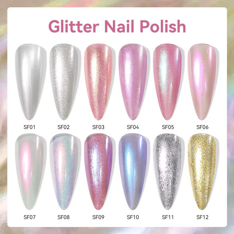 Vernis à ongles à paillettes
