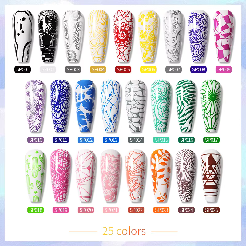 BORN PRETTY 10 ml 25 couleurs vernis à ongles