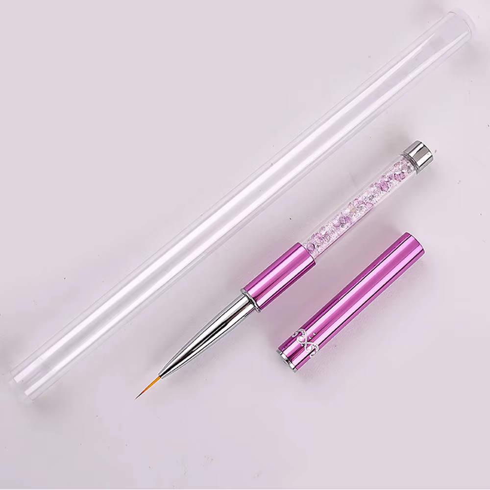 Pinceau liner acrylique en biscuits pour Nail Art