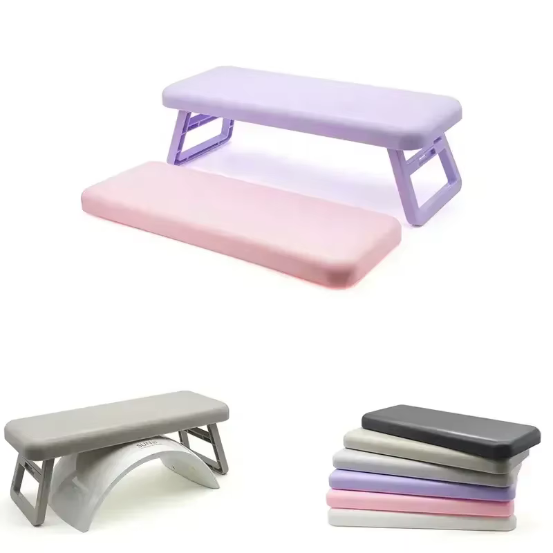 Support de bras de manucure pliable pour ongles