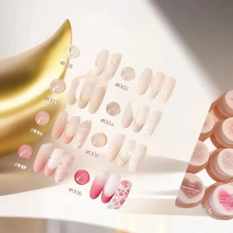Colle à ongles rose pour nail art