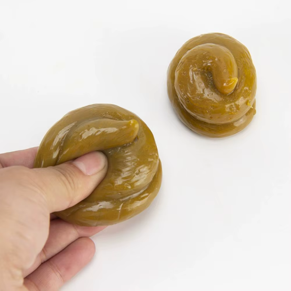 Fausse Crotte Moelleuse Amusante Réaliste, Jouets Farfelus pour Enfants, Cadeaux d'Halloween, Accessoires de Farces, Gadget Anti-stress, Cadeaux pour Adultes