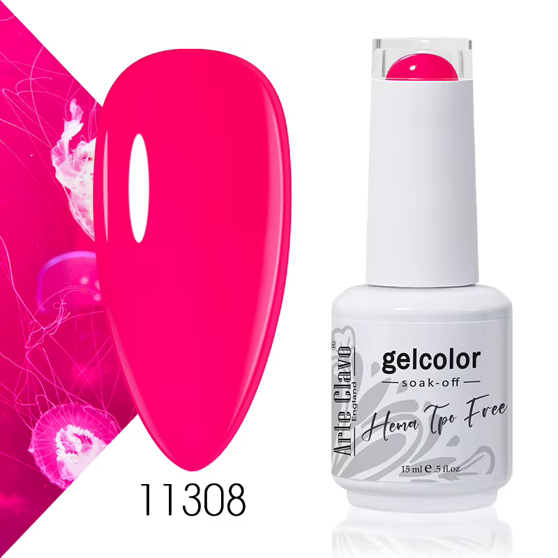 Arte Clavo série rouge vernis à ongles couleurs de fête