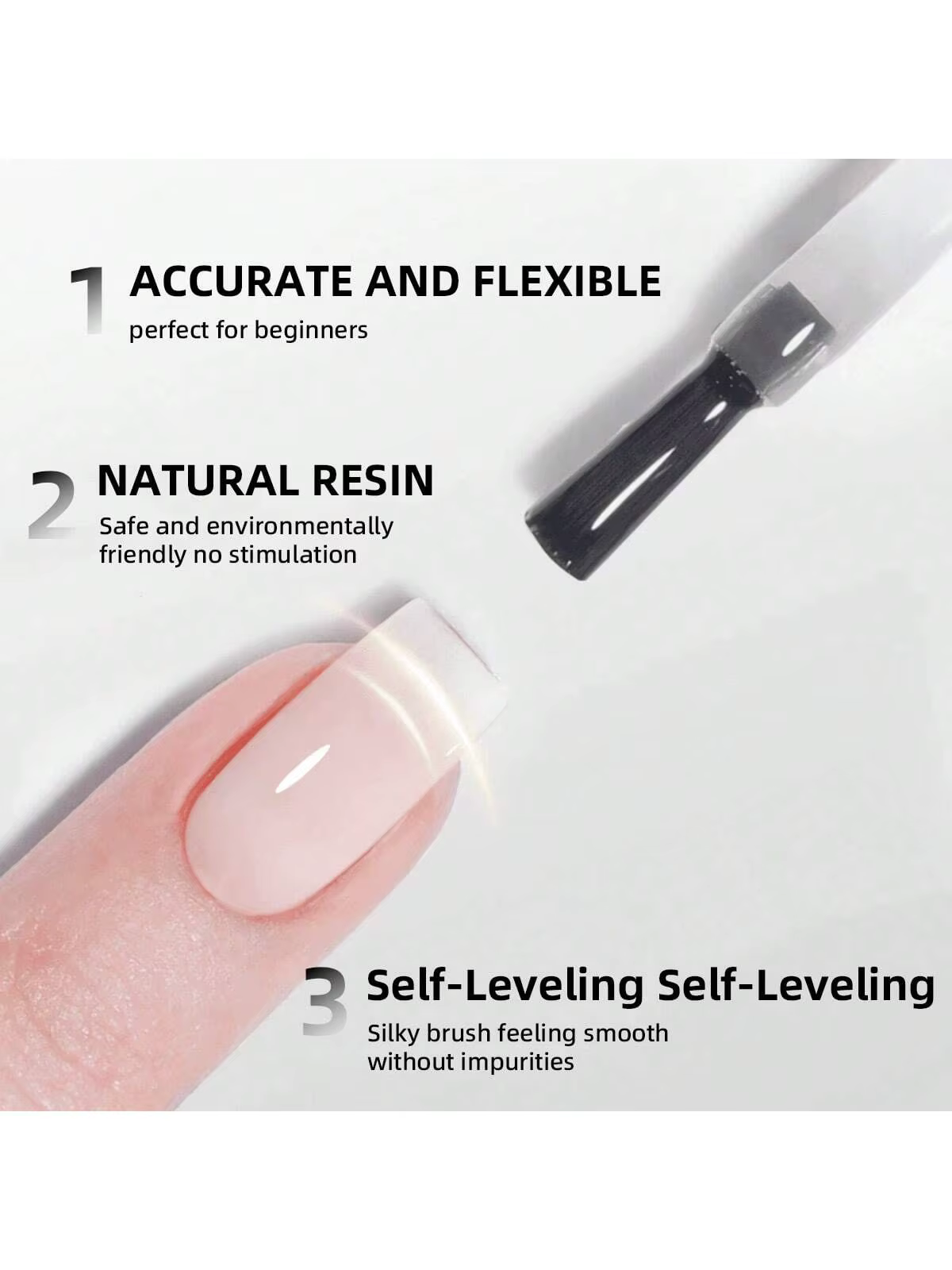 1pc 15ml couche de Base vernis à ongles Gel pour renforcer Gel Extension Gel