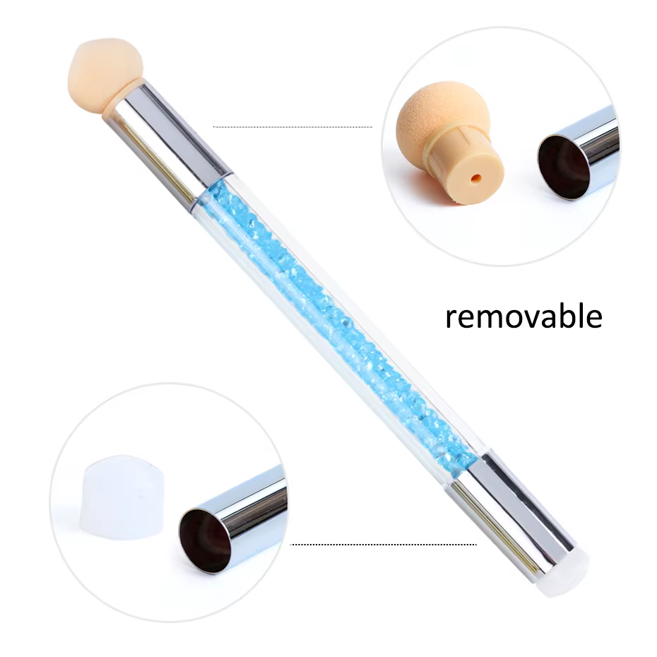 Ensemble de plaques d'estampage d'ongles en silicone