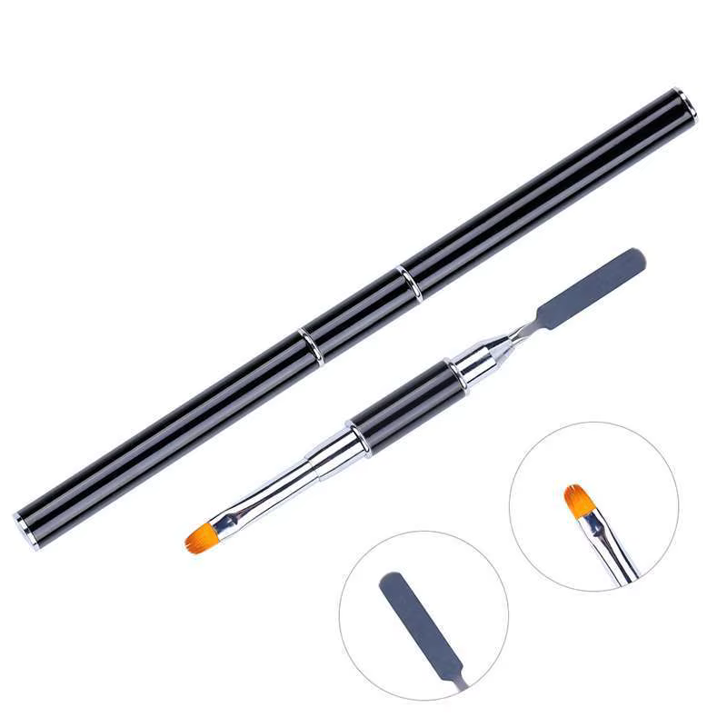Kit de gel pour ongles avec 100 faux ongles et brosse