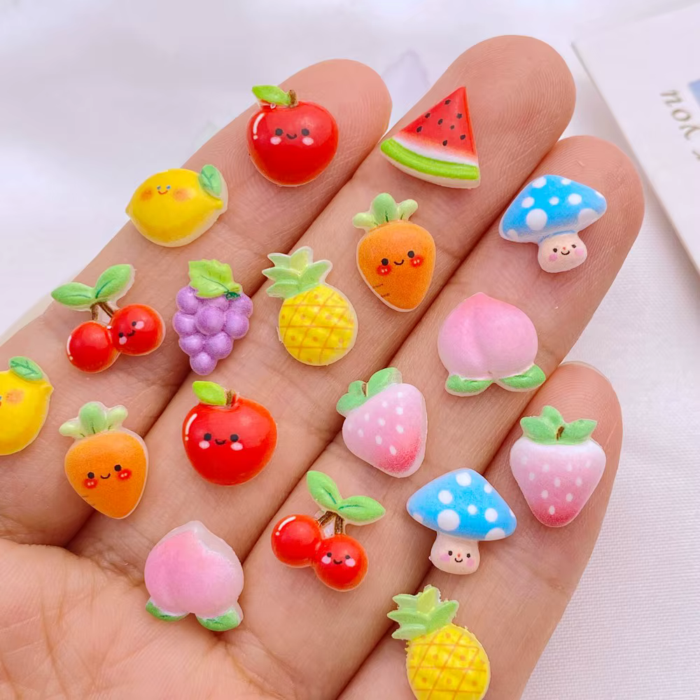Décorations en résine pour ongles