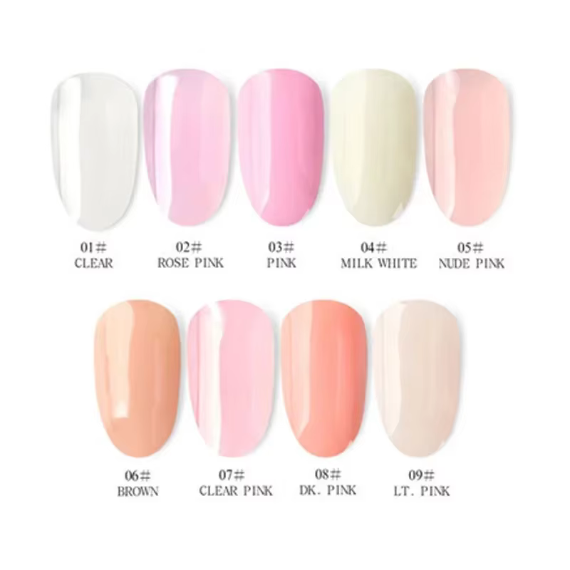 Gel d'extension d'ongles en Poly acrylique
