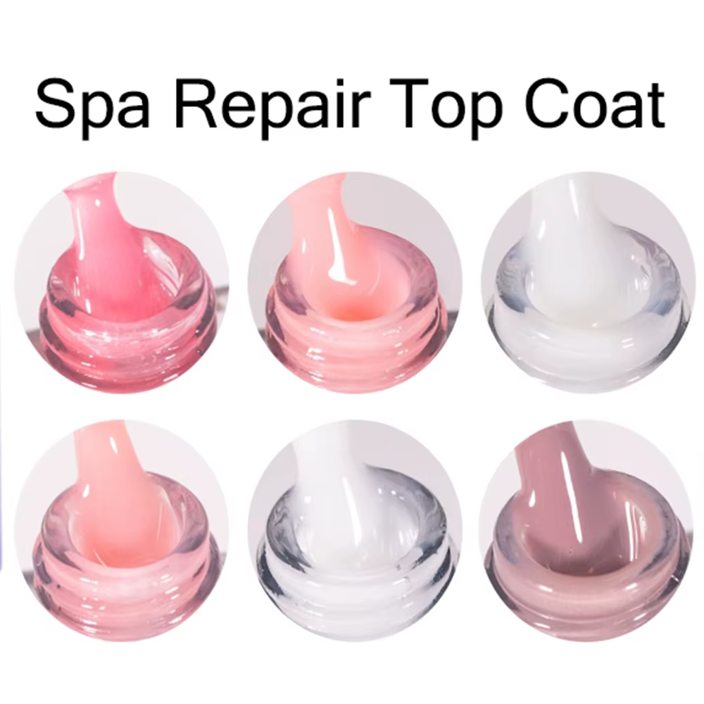 KODIES GEL blanc laiteux couche de finition UV Gel vernis à ongles Spa réparation Gel