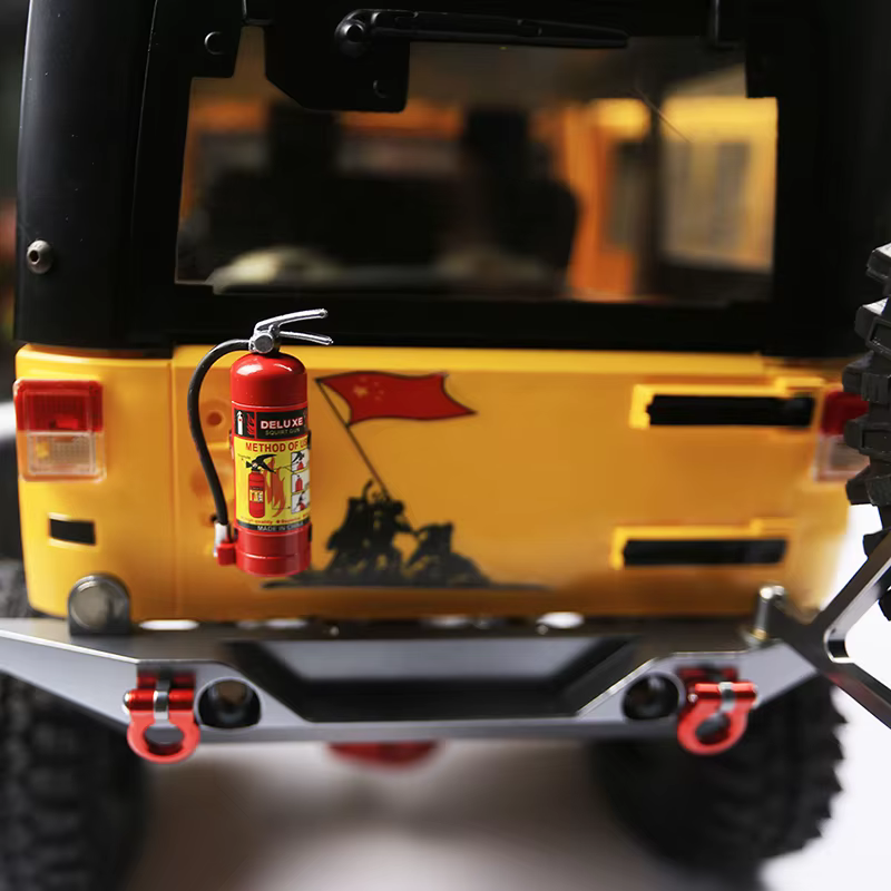 Pièces d'extincteur modèle pour Axial SCX10 TRX4 modèle d'extincteur RC pièces jouets pour enfants 1/10 RC accessoire sur chenilles