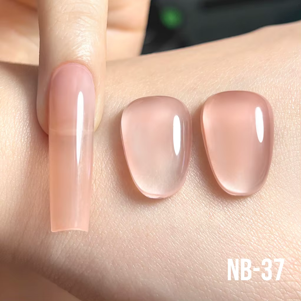 KODI JYJ Gel de Base en caoutchouc naturel 2 en 1 couleur nue couche