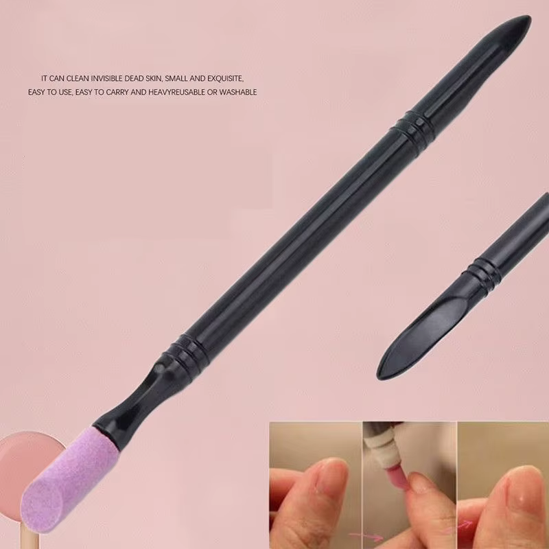 Manucure à Double tête Shi Ying stylo bâton de meulage outil exfoliant ongles
