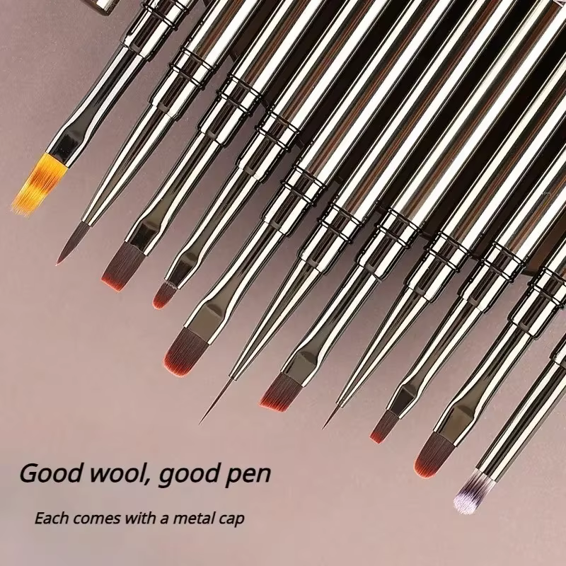 Pinceaux de précision pour nail art
