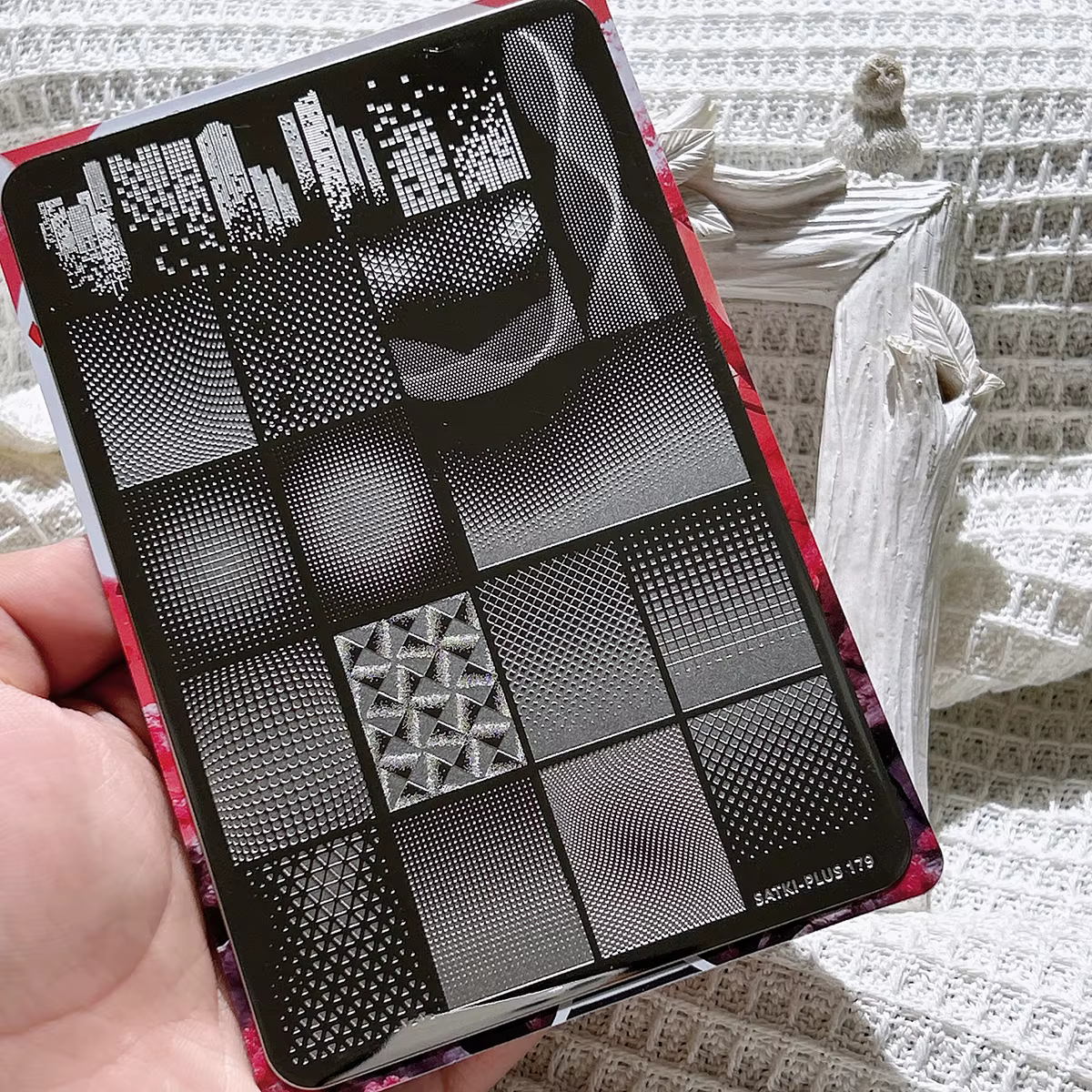 Plaque de stamping pour nail art