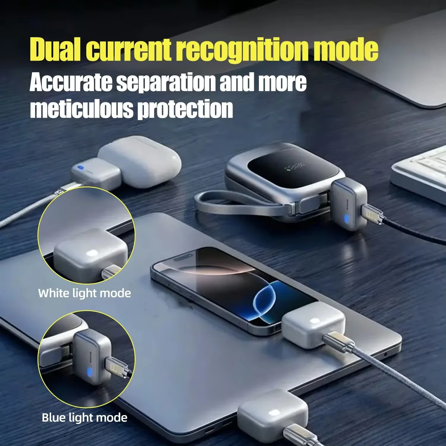 Séparateur intelligent de charge complète, dispositif de protection de la batterie avec coupure automatique en cas de surcharge, fonction d'arrêt automatique