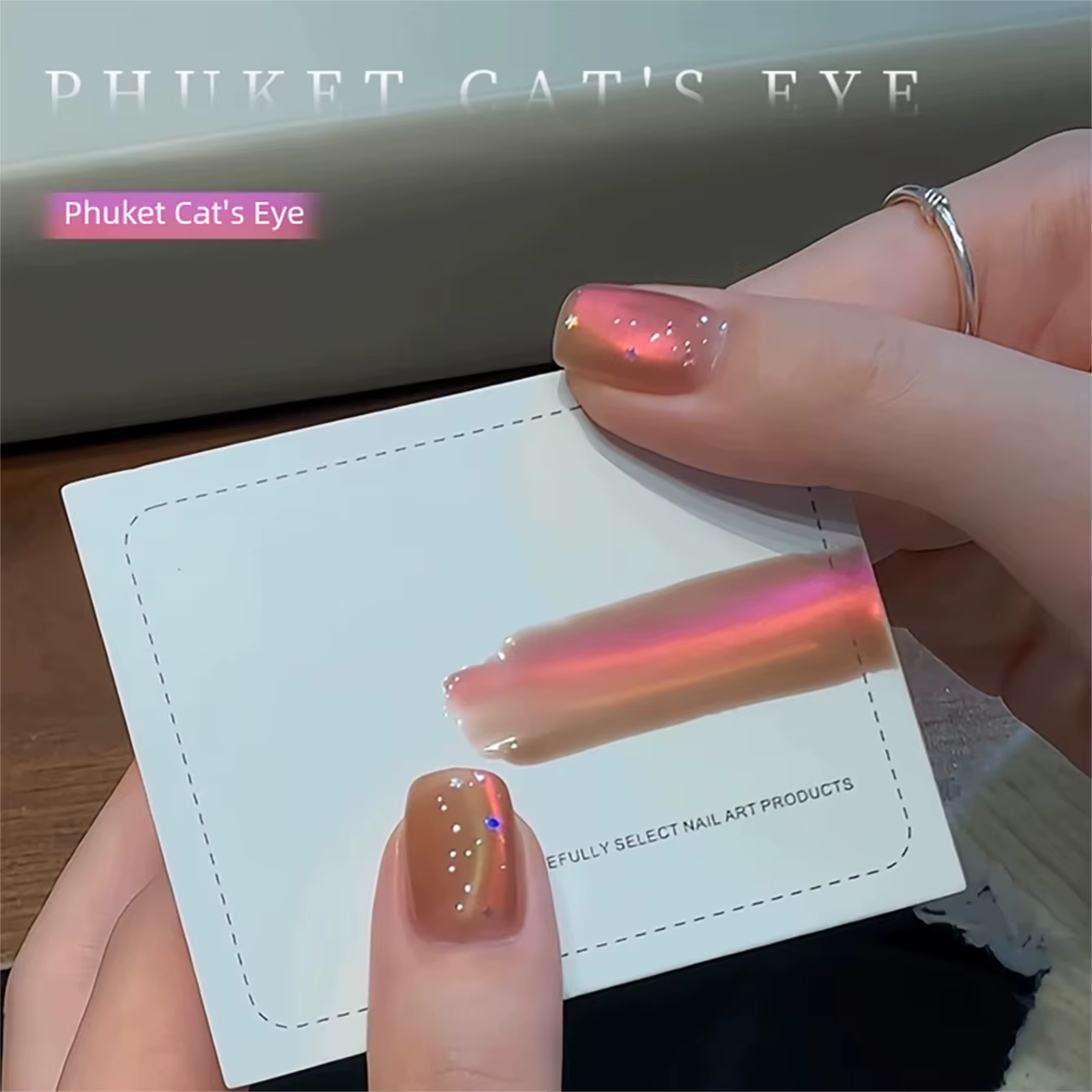 MIANEL Phuket Gel à ongles effet œil de chat