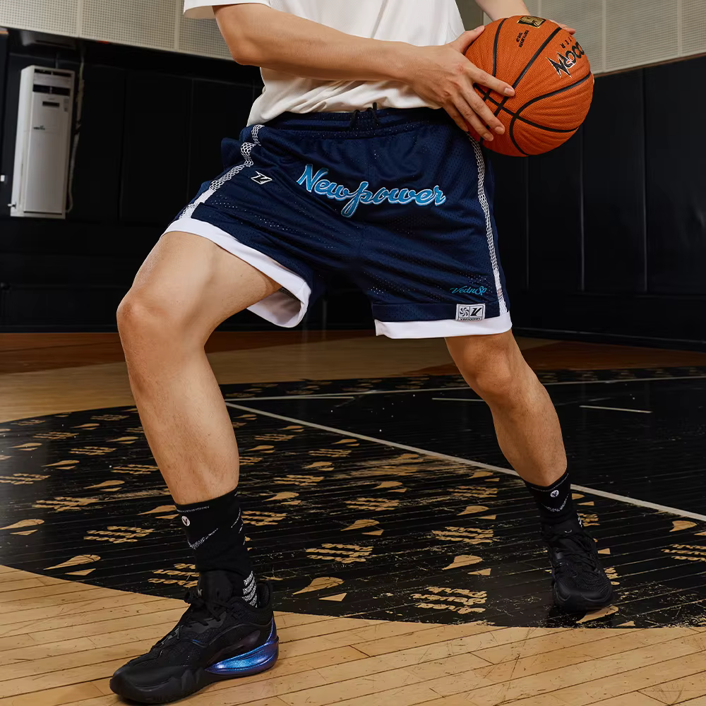 Veidoorn Short de basket-ball pour homme, coupe ample, maille respirante, séchage rapide, short de course, entraînement d'été, vêtements de sport