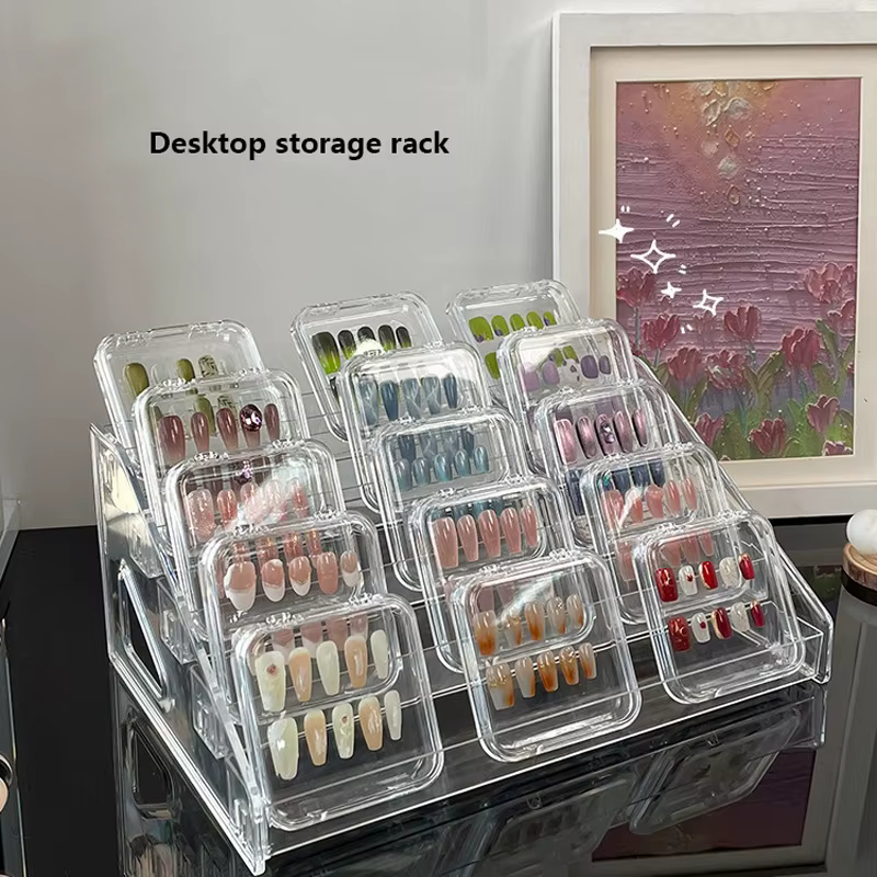 Présentoir de bureau pour nail art